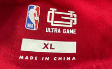Load image into Gallery viewer, Ultra Game Mens Red NBA Miami Heat Embroidered Logo Basketball Jersey Size XL