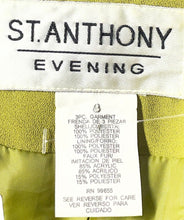 Load image into Gallery viewer, St. Anthony Evening Womens Green Blazer And Skirt 2-Piece Suit Set Size 8