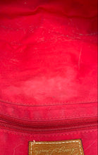 Load image into Gallery viewer, Dooney & Bourke Womens Pink Brown Inner Pocket Double Handle Shoulder Bag