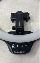 Load image into Gallery viewer, Aureday 14'' Black White Portable Touchable Ring Light FD Not Tested