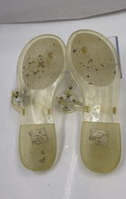Load image into Gallery viewer, Authentic Tory Burch Womens Mini Miller Clear Jelly Thong Sandals Size 9M