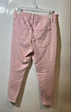 Load image into Gallery viewer, Express Womens Pink Denim Stretch 5-Pocket Design Straight Jeans Pants Size 6R