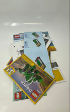 Load image into Gallery viewer, Lot Of 16 Pcs Assorted Lego Creator Large Print Instruction Manuals For Age 6+