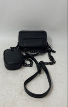 Load image into Gallery viewer, Madden Girl Womens Black 2 Piece Top Handle Crossbody Bag & Removable Pouch
