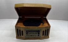 Load image into Gallery viewer, Vintage Crosley Classic Model CSL1 Wooden Turntable CD Player AM/FM Not Tested