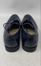 Load image into Gallery viewer, Antonio Cerrelli Mens Blue Leather Wingtip Lace-Up Derby Dress Shoes Size 9