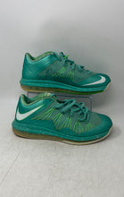 Load image into Gallery viewer, Nike Mens Air Max LeBron 10 Low 579765-300 Green Lace-Up Sneaker Shoes Size 10.5