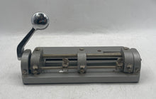 Load image into Gallery viewer, Vintage Wilson Jones Hummer Gray 3 Hole Adjustable Heavy-Duty Paper Punch