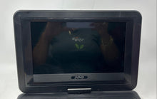 Load image into Gallery viewer, Black Built-In Swivel Screen Portable TV & DVD Player Untested No Remote