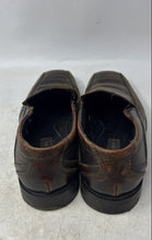Load image into Gallery viewer, Structure Mens Brown Leather Square Toe Slip-On Loafer Shoes Size 10.5D