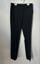 Load image into Gallery viewer, Boss Hugo Boss Womens Black Flat Front Slash Pockets Belt Loops Dress Pants Sz 4