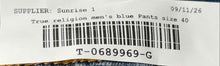 Load image into Gallery viewer, True Religion Mens Blue Medium Wash Stretch Straight Leg Jeans Pants Size 40
