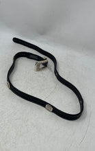 Load image into Gallery viewer, Brighton Womens Black Leather Buckle Adjustable Braided Belt Size XL 36