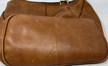 Load image into Gallery viewer, Fossil Womens Maddox Brown Leather Inner Pocket Adjustable Strap Shoulder Bag