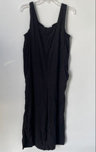 Load image into Gallery viewer, Halston Womens Black Square Neck Sleeveless Back-Zip One-Piece Jumpsuit Size 8