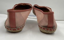 Load image into Gallery viewer, Authentic Tory Burch Womens Ines Old Pink Mesh Espadrille Flats Size 7.5 Worn