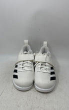 Load image into Gallery viewer, Adidas Mens Powerlift 4 BC0347 White Black Lace-Up Weightlifting Shoes Size 8.5