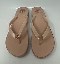 Load image into Gallery viewer, Authentic Tory Burch Womens Light Pink Slip-On Flip-Flop Sandals Size 11M Worn