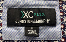 Load image into Gallery viewer, Johnston & Murphy XC Flex Mens Multicolor Geometric Print Button-Up Shirt Size M
