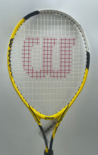 Load image into Gallery viewer, Wilson US Open 25 Junior Yellow Black White Tennis Racquet With Grip Handle