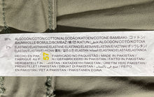 Load image into Gallery viewer, Zara Mens Green Flat Front Pockets Regular Fit Straight Leg Chino Pants Size 36