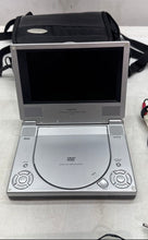 Load image into Gallery viewer, Audiovox Model No D1708 7-Inch Widescreen Portable DVD Player w/ Case Not Tested