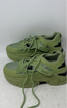 Load image into Gallery viewer, Womens Green Sport Round Toe Low-Top Lace-Up Sneaker Shoes Size 39