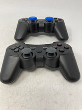 Load image into Gallery viewer, Set Of 2 Pieces Black Matte PlayStation 3 Wireless Game Controller Not Tested
