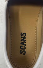 Load image into Gallery viewer, Scans Mens White Moc Toe Slip-On Horsebit Driving Loafer Shoes Size 6.5