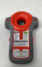 Load image into Gallery viewer, Black & Decker Bullseye BDL100S Laser Level And Stud Finder With Case Not Tested