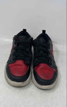 Load image into Gallery viewer, Nike Kids Air Jordan 1 Retro Low OG Black Red Lace-Up Sneaker Shoes Size 1Y