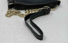 Load image into Gallery viewer, Michael Kors Womens Black Leather Chain Strap Small Crossbody Handbag