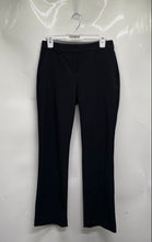 Load image into Gallery viewer, Express Womens Columnist Black Barely Boot Mid Rise Stretch Dress Pants Size 4S