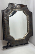 Load image into Gallery viewer, Antique Brown Engraved Framed Home Decorative Large Wall Hanging Mirror