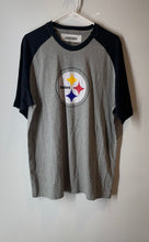 Load image into Gallery viewer, Nike Mens Gray Pittsburgh Steelers NFL Football Pullover T-Shirt Size Large