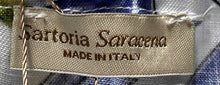 Load image into Gallery viewer, Sartoria Saracena Womens Multicolor Floral Linen Off The Shoulder Blouse Top L