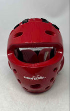 Load image into Gallery viewer, Tiger Claw Red Martial Arts Protective Gear Face Shield Sporting Helmet