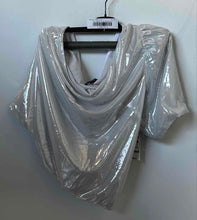 Load image into Gallery viewer, I.N.C. International Concepts Womens Silver Blouse Top Size Large With Tag