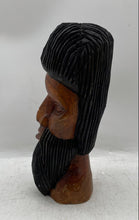 Load image into Gallery viewer, Hand Carved Wooden Sculpture Represents An African Or Jamaican Style
