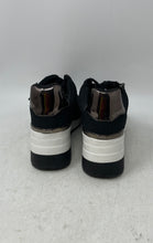 Load image into Gallery viewer, DKNY Womens Kaden Black Lace-Up Low Top Wedge Sneaker Shoes Size 6 M