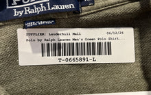 Load image into Gallery viewer, Polo By Ralph Lauren Mens Green Short Sleeve Collared Polo Shirt Size XL