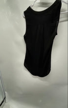 Load image into Gallery viewer, Express Womens Black Sleeveless V-Neck Snap Front Blouse Top Size Small