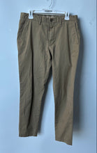 Load image into Gallery viewer, Banana Republic Mens Tan Lived-In Slim Fit Straight Leg Chino Pants Size 31X30