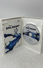 Load image into Gallery viewer, Disney Nintendo Wii Epic Mickey Multicolor Video Game Not Tested