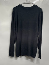 Load image into Gallery viewer, Oscar De La Renta Mens Gray Crew Neck Long Sleeve Knit Pullover Sweater Size L