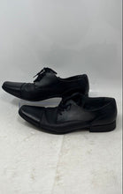 Load image into Gallery viewer, Calvin Klein Mens Bachman Black Leather Lace-Up Oxford Dress Shoes Size 12