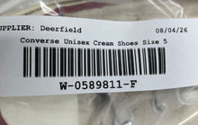 Load image into Gallery viewer, Converse Unisex Chuck Taylor All Star 70 162053C Cream Sneakers Shoes Size M5 W7