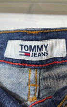 Load image into Gallery viewer, Tommy Jeans Mens Blue Denim 5 Pocket Design Straight Jeans Pants Size 30X30