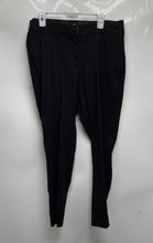 Load image into Gallery viewer, Lane Bryant Womens Black Pleated Front Straight Leg Dress Pants Size 16R