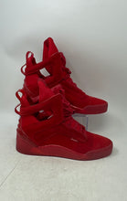 Load image into Gallery viewer, Radii Mens Prism FM1097 Red Lace-Up High Top Sneaker Shoes Size 9